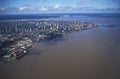 Aerial view of Belem, Brazil. Royalty Free Stock Photo